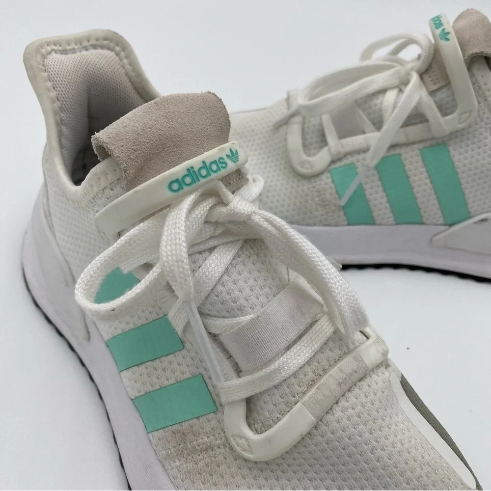 Adidas U Path Run Full Lace Up Running Tennis Shoes Sneakers Clear Mint Size 6.5